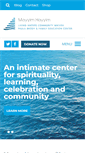Mobile Screenshot of mayyimhayyim.org